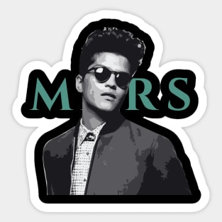 Bruno Mars Tribute - Bruno Michael Jackson Prince Kendrick Lamar Sza Ed Sheeran Music Lauryn Hill Anderson Paak Sticker